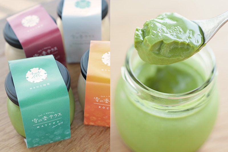 Yukinoka pudding (Snow Cellar tea Original Pudding)